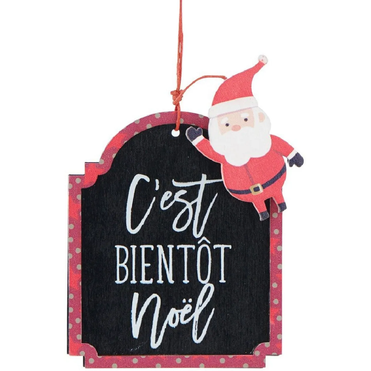 Panneau de Noël à suspendre