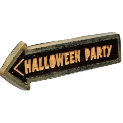 Panneau signalétique Halloween party ou blood café