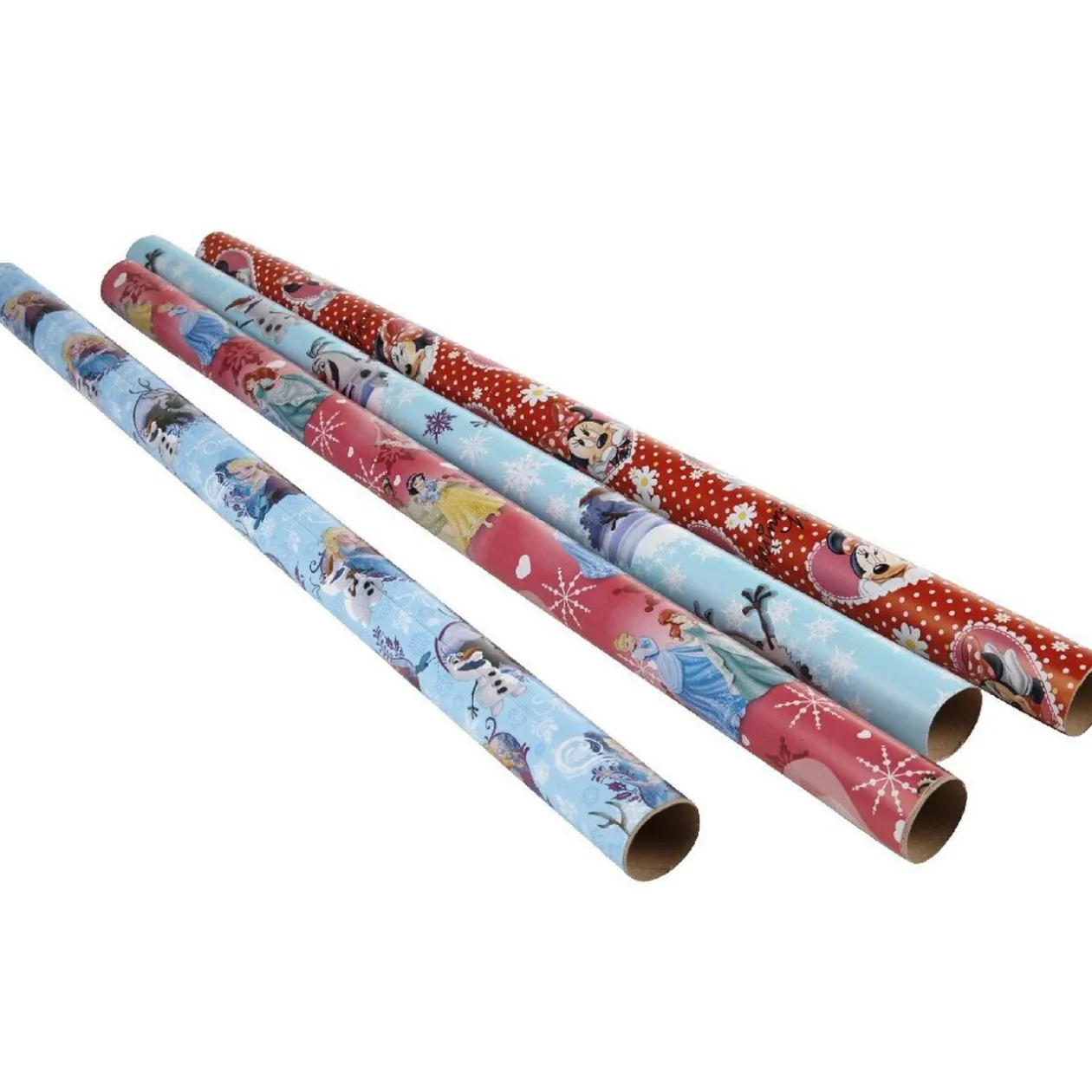 Papier cadeau disney princesse et minnie 4x2m