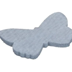 Papillon organza gris x50