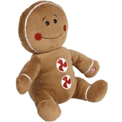 Peluche pain d épices animé et musical