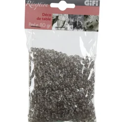 Perles déco argenté