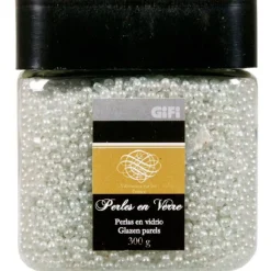 Perles déco blanc nacré