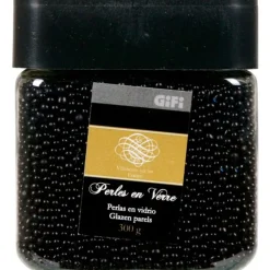 Perles déco noir
