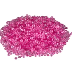 Perles déco rose fuchsia