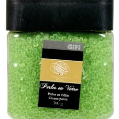 Perles déco vert