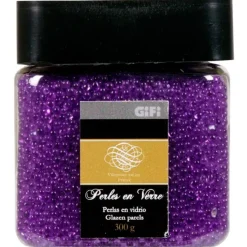 Perles déco violet