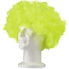 Perruque afro fluo
