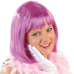 Perruque cabaret violette