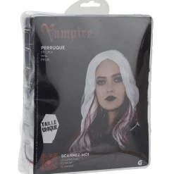 Perruque déguisement vampire femme