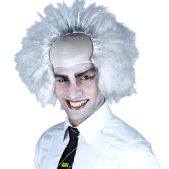 Perruque homme savant fou