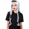 Perruque princesse gothique adulte pour déguisement Halloween