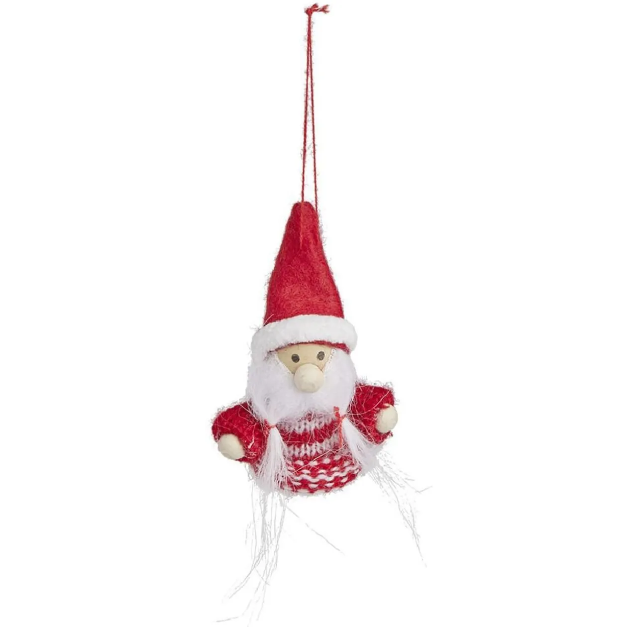 Personnage à suspendre rouge et blanc - Fille/Père Noël/Ange