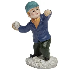 Personnage enfant décoratif résine