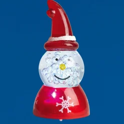 Personnage Noël lumineux à poser h.7,5 cm