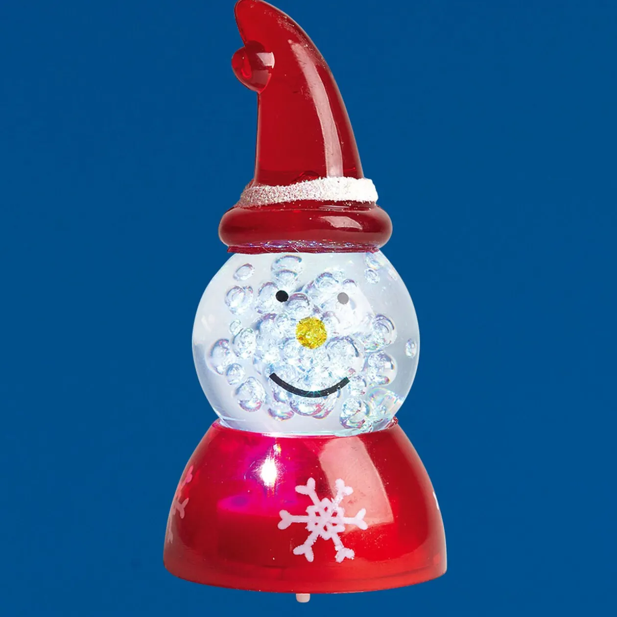 Personnage Noël lumineux à poser h.7,5 cm