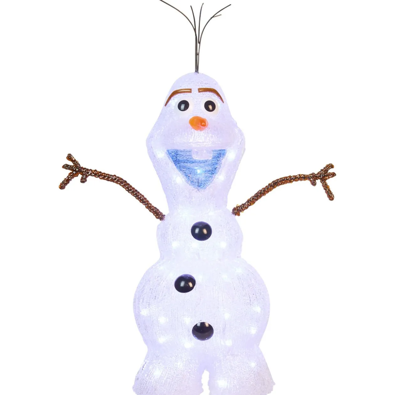 Personnage Olaf lumineux Disney La Reine des neiges 60 LED