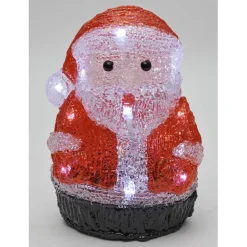 Petit Père Noël debout lumineux