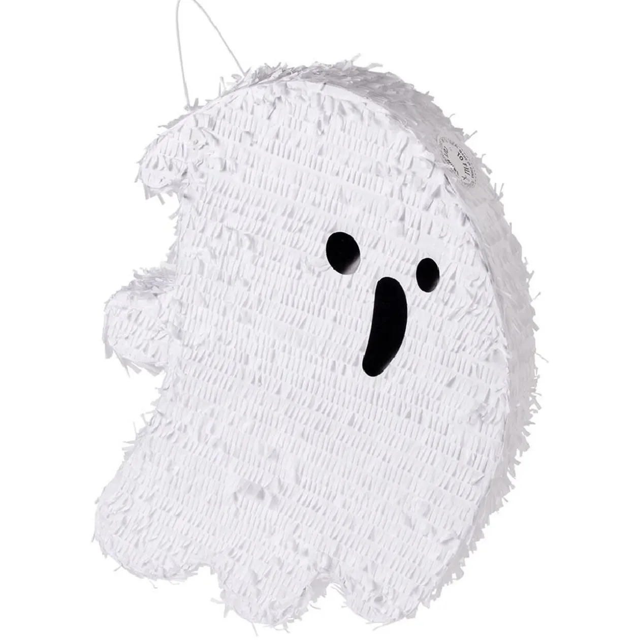 Piñata fantôme blanc 50xH30cm