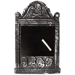 Pierre tombale personnalisable tableau noir avec craie 32xH40cm