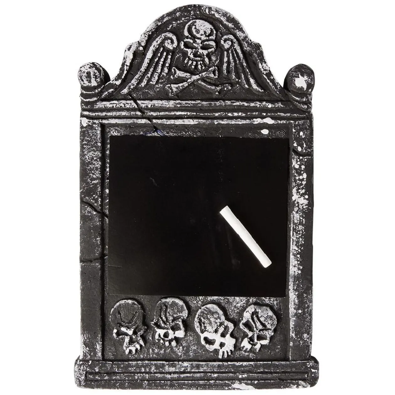 Pierre tombale personnalisable tableau noir avec craie 32xH40cm