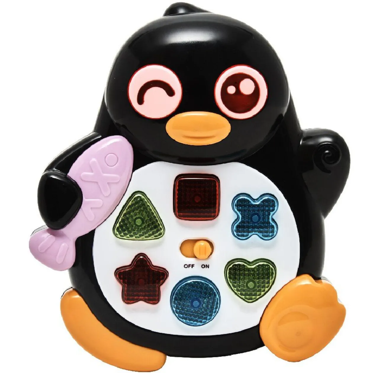 Pingouin musical et lumineux