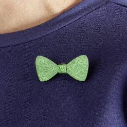 Pins Noël pailleté x4