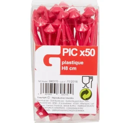 Pique à apéritif fuchsia x50