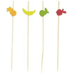 Pique à cocktail fruits d'été x30