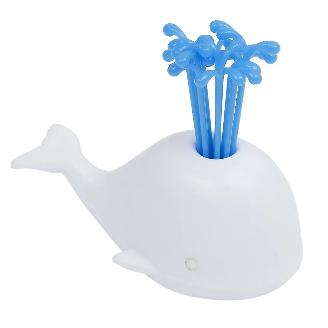 Pique apéritif avec support baleine blanche