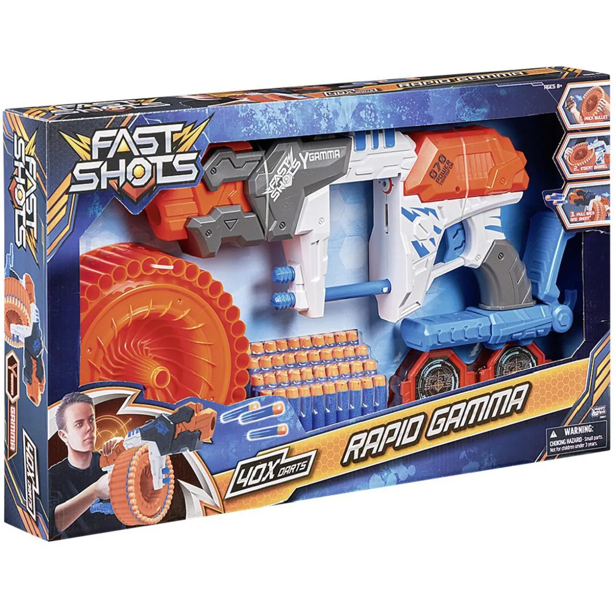 Pistolet InGame barrillet rotatif