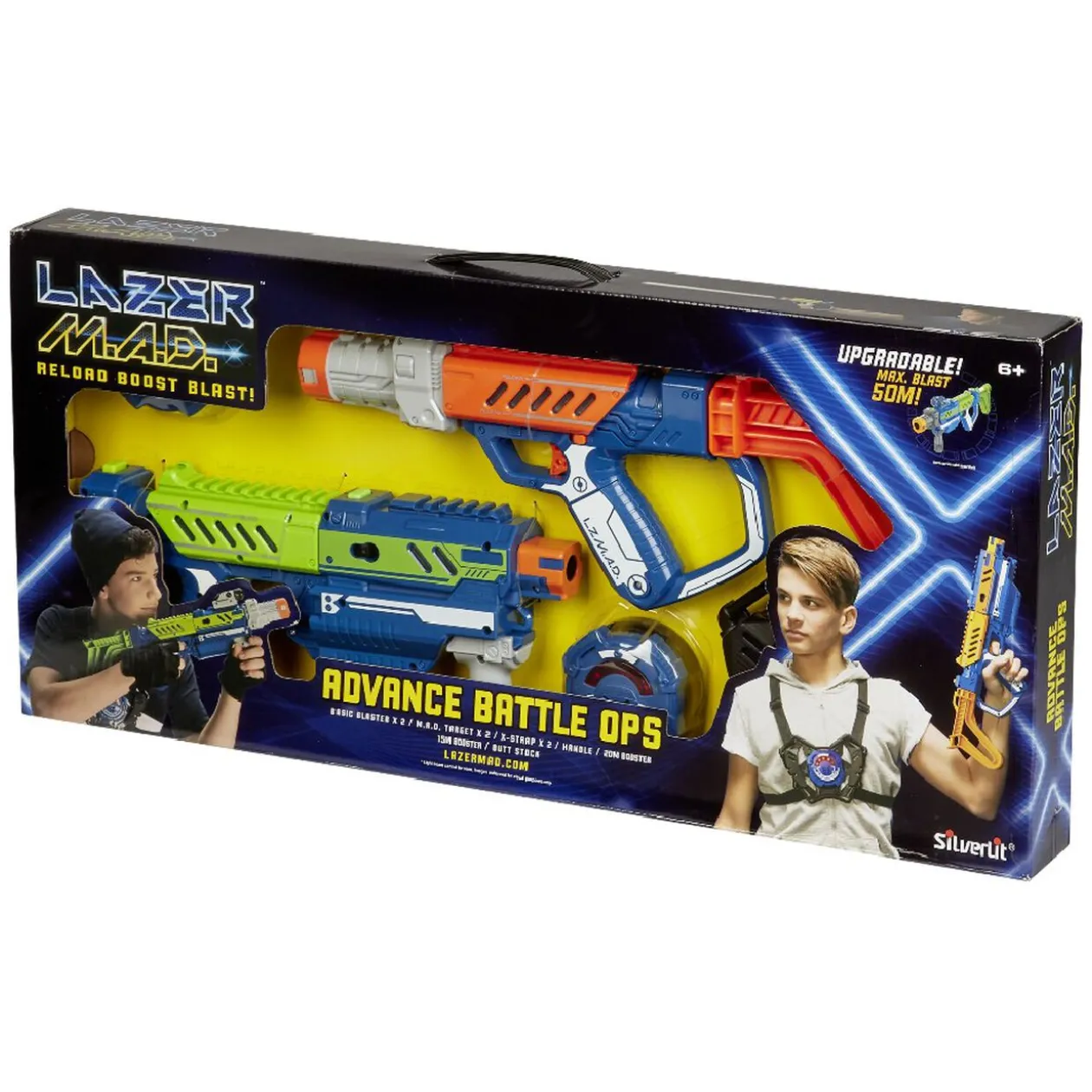 Pistolet Lazer Mad Advance Battle Ops x2