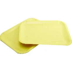 Plateau rectangulaire en carton x5