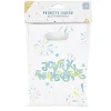 Pochette cadeau Joyeux anniversaire et feux d'artifice x 10