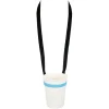 Porte gobelet verre support tour de cou