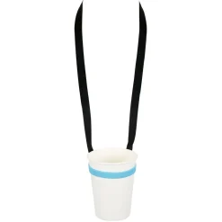 Porte gobelet verre support tour de cou