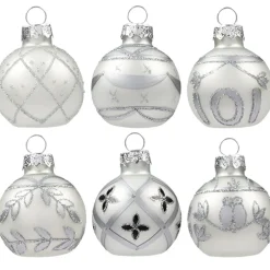 Porte nom argenté x6