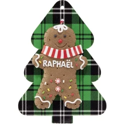 Porte nom design sapin de Noël