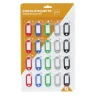Porte-étiquette 5 couleurs x20