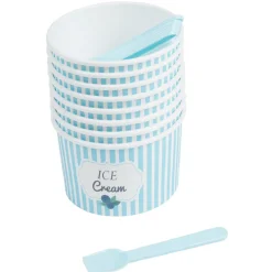 Pot glace jetable x10 carton
