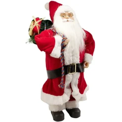 Père Noël XL à poser L25 x l25 x H60 cm