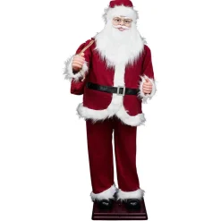 Père-Noël animé musical H180cm