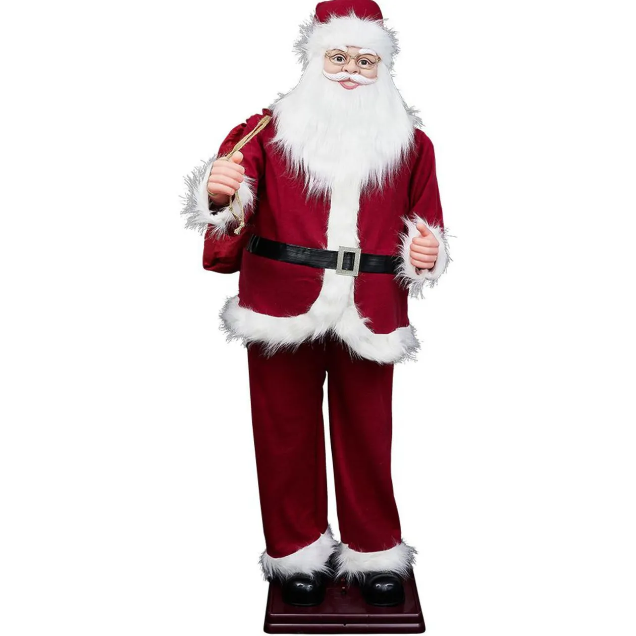 Père-Noël animé musical H180cm