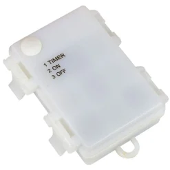 Père-Noël lumineux à poser pliable H70cm 40 LED blanc froid