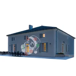 Projecteur de Noël Extérieur à led lumière animée et fixe