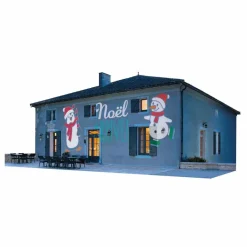 Projecteur extérieur LED Noël inscription animée