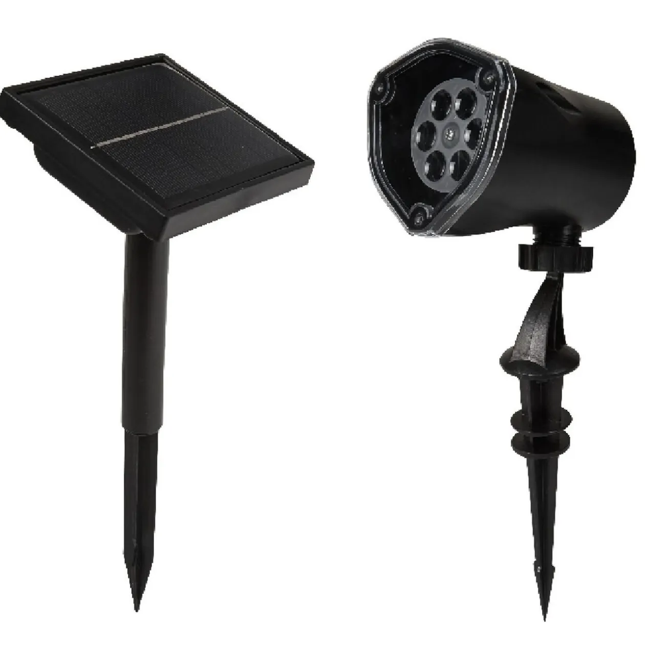 Projecteur extérieur LED solaire Noël flocons animés