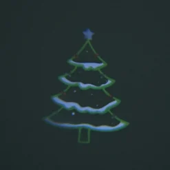 Projecteur extérieur LED solaire Noël motifs animés