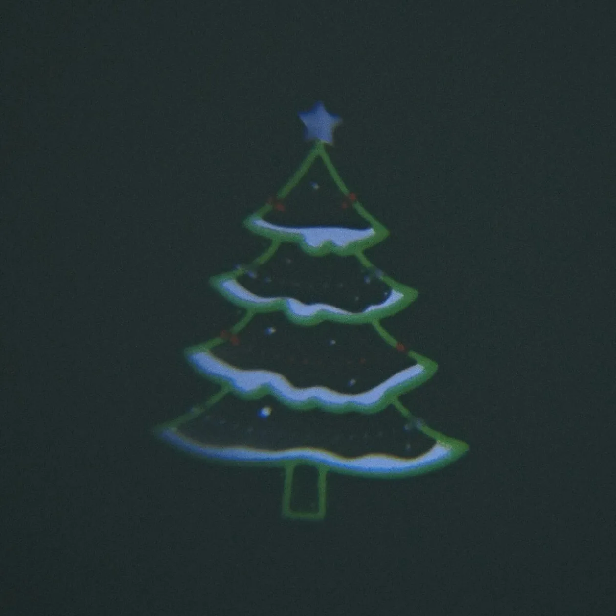 Projecteur extérieur LED solaire Noël motifs animés