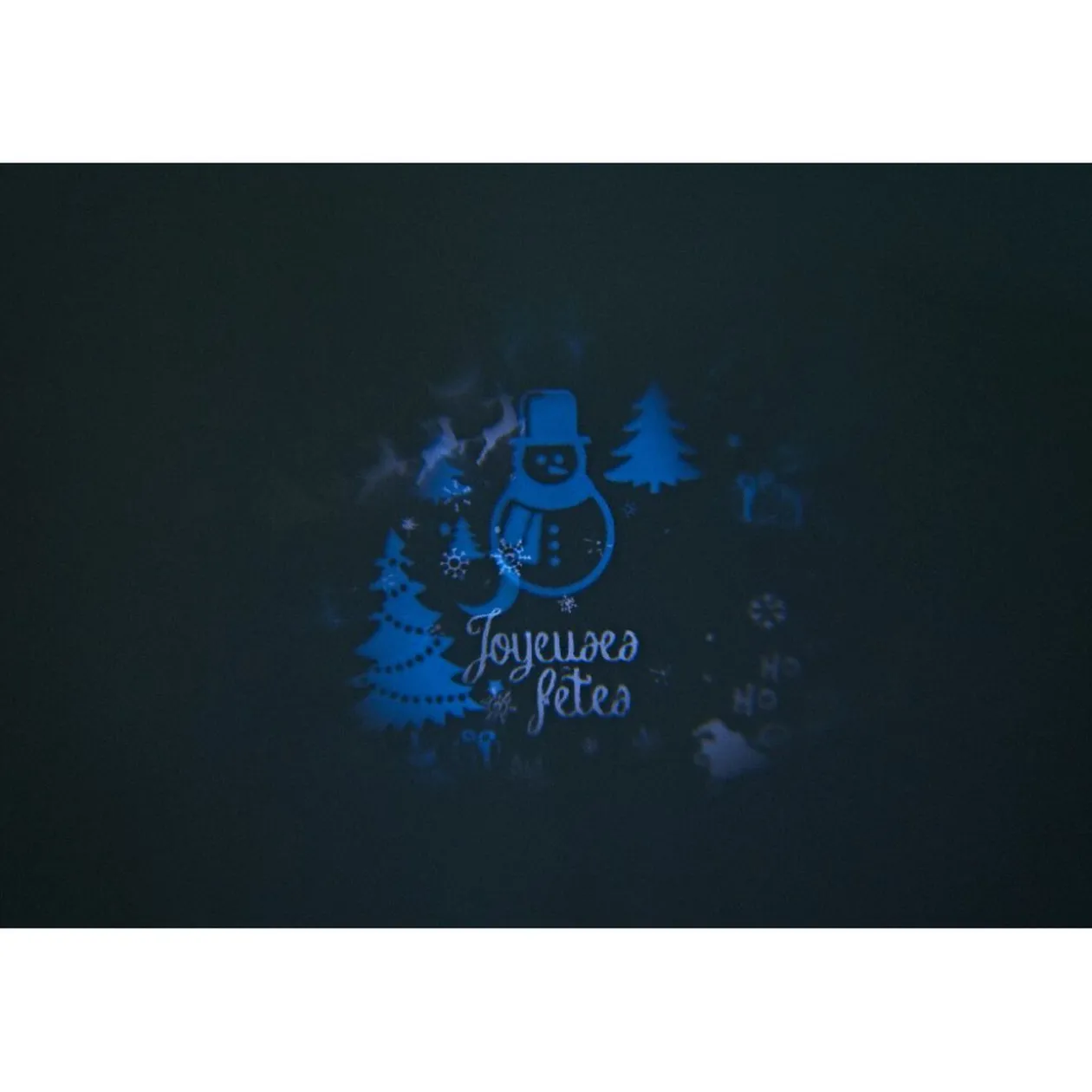 Projecteur extérieur LED solaire Noël motifs animés